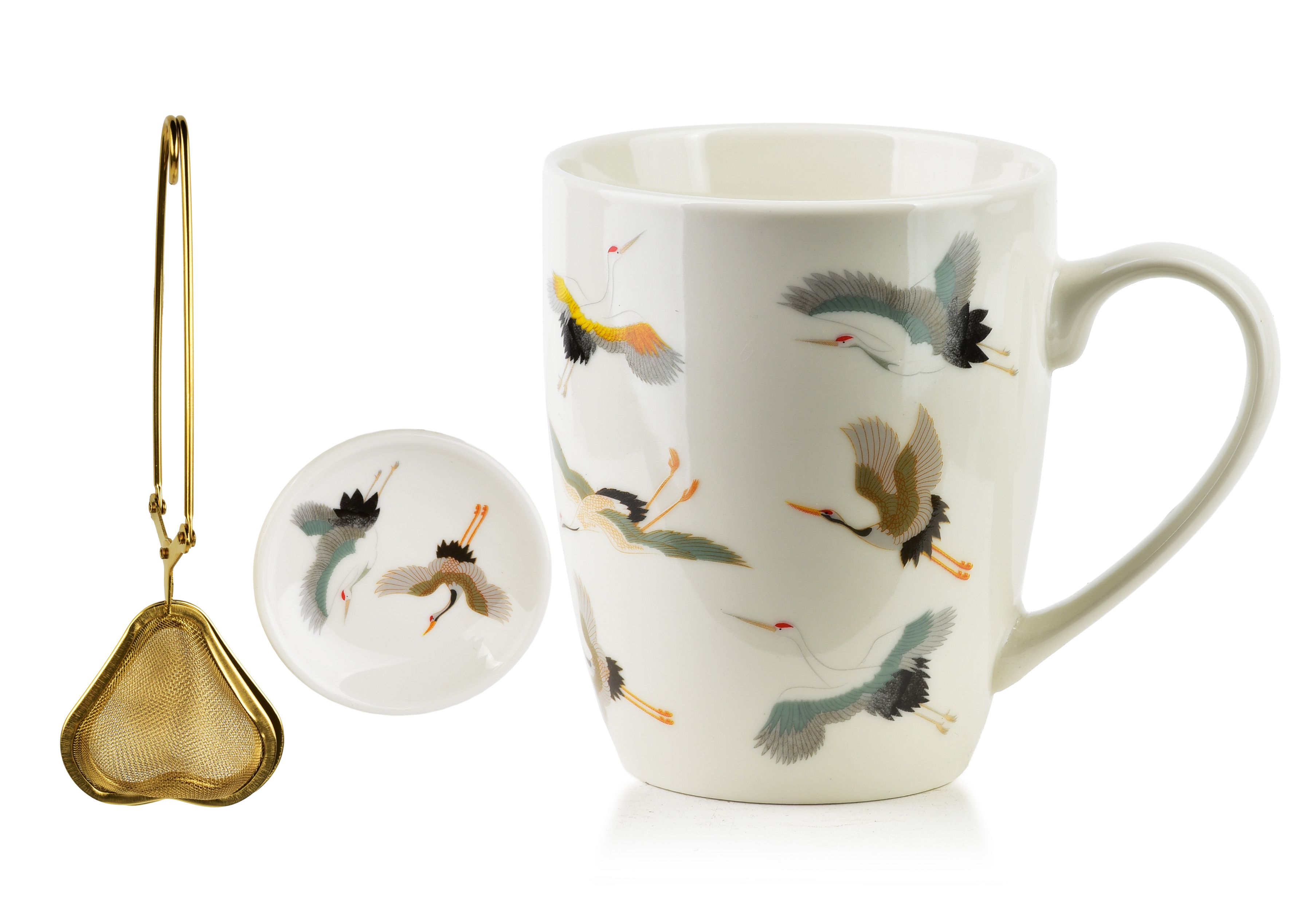 Muki New Bone China Affekdesign ARIFA 8,5x12,5x10,5 cm kurjet 1 kpl