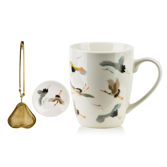 Muki New Bone China Affekdesign ARIFA 8,5x12,5x10,5 cm kurjet 1 kpl