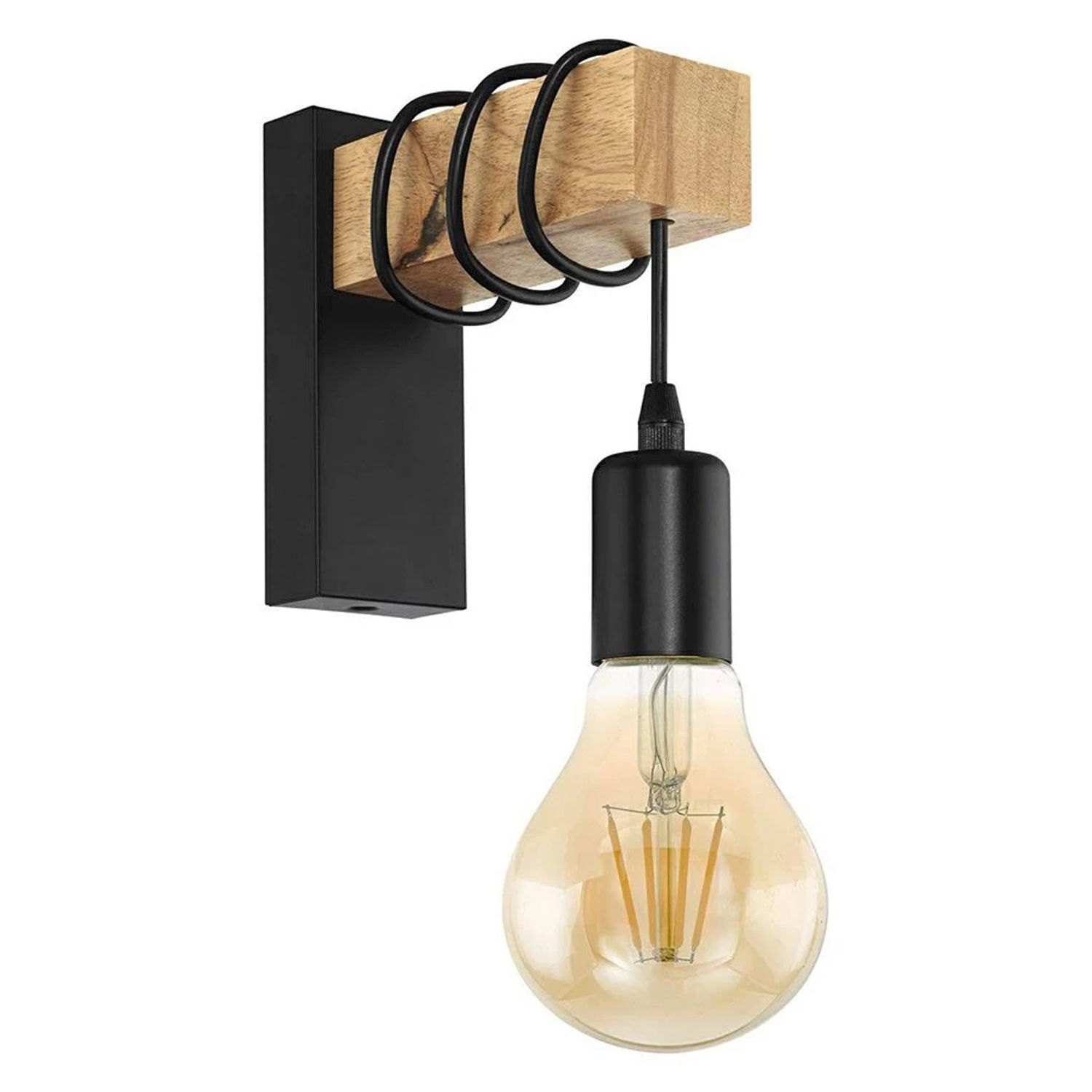 TOOLIGHT seinävalaisin APP972-1W LINE musta, 10x17, 5x10cm