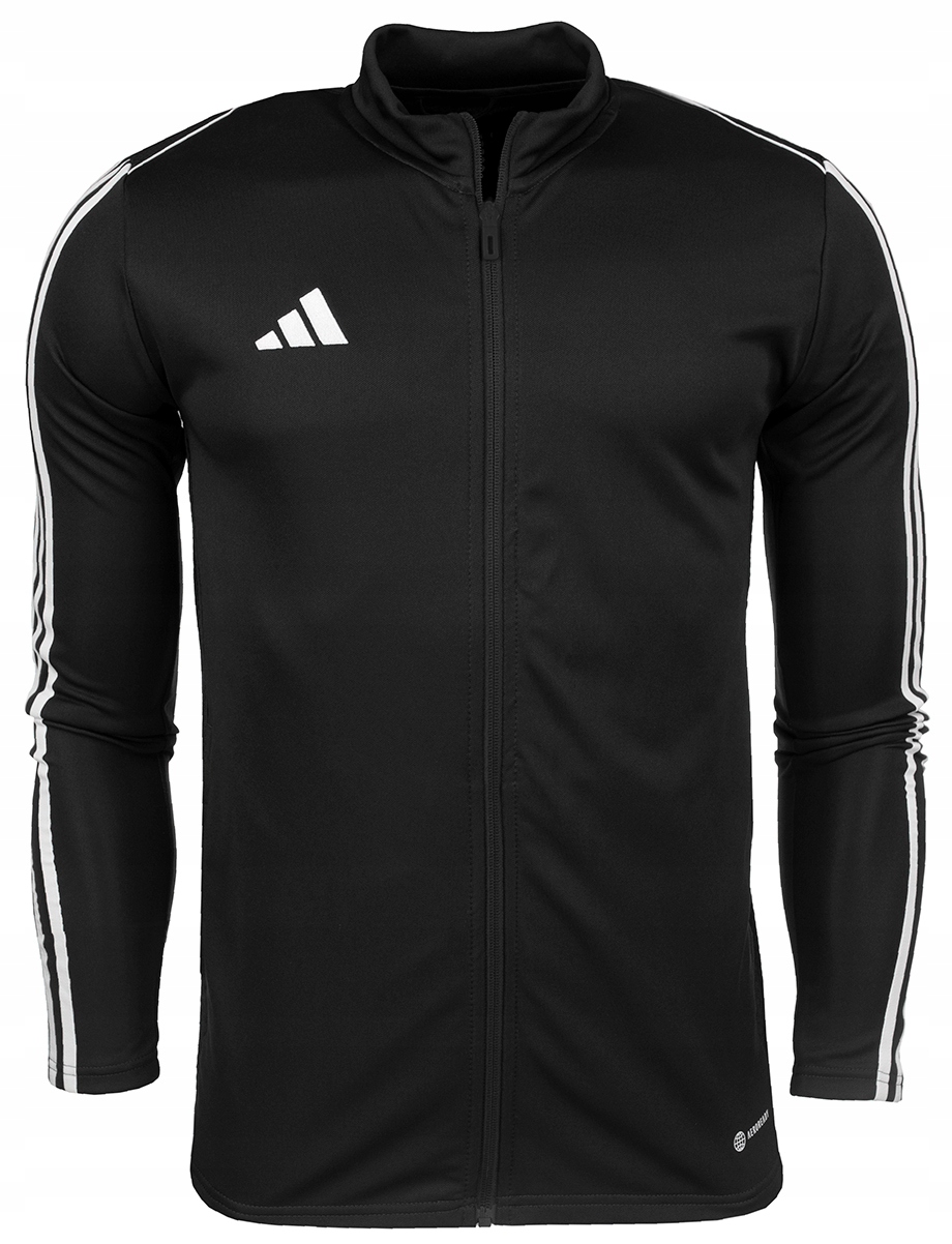 Adidas Tiro 23 nuorten collegepaita polyesteri urheiluvetoketju 164 Y5200