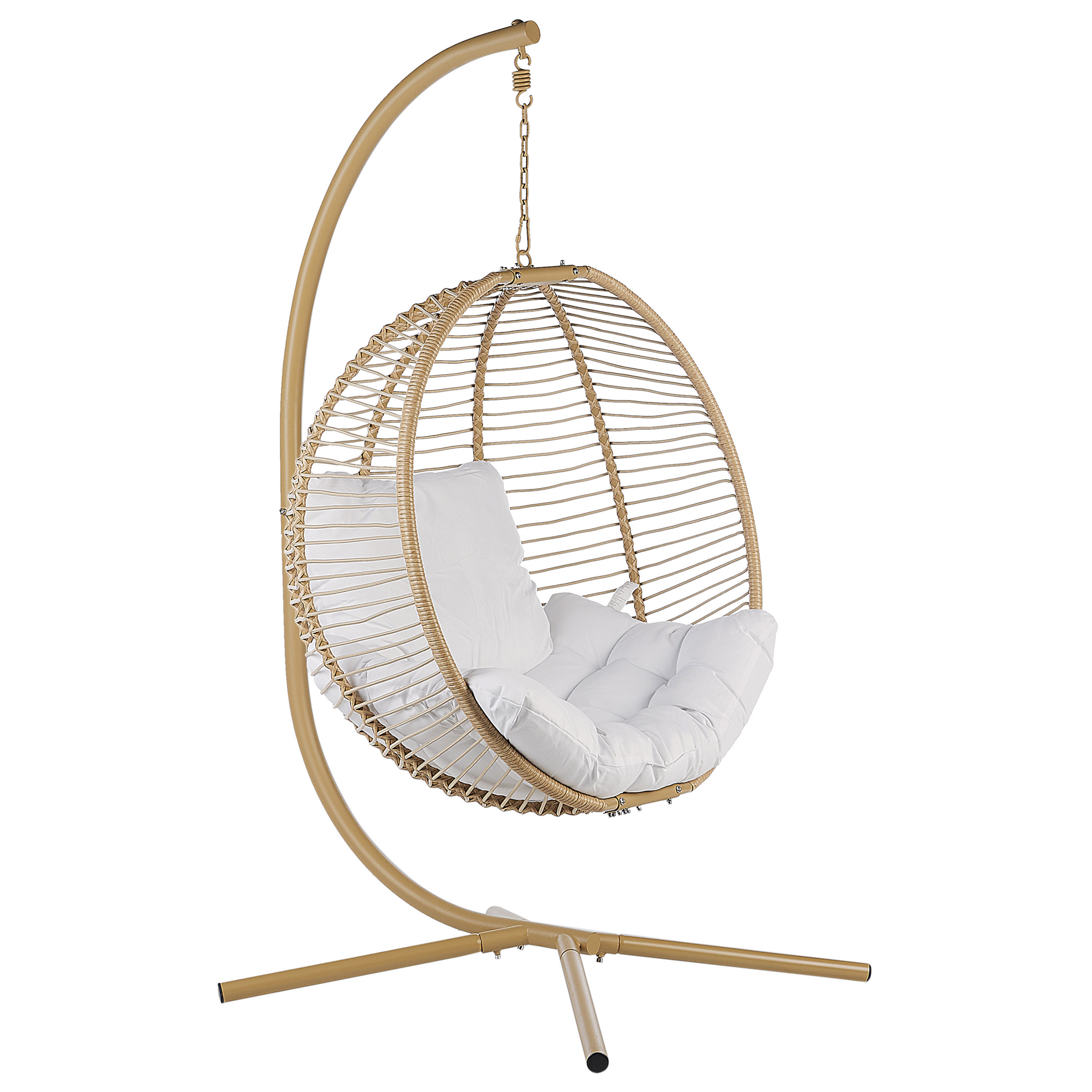 Riipputuoli jalustalla ARCO Metalli Beige