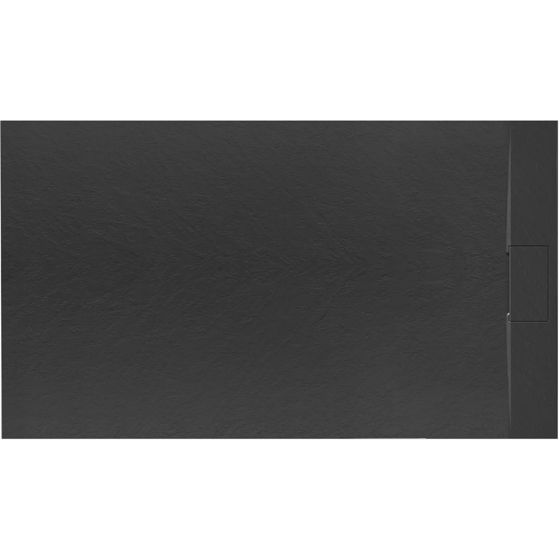 REA suihkuallas BAZALT 80x120 musta, 120X80X2, 5CM
