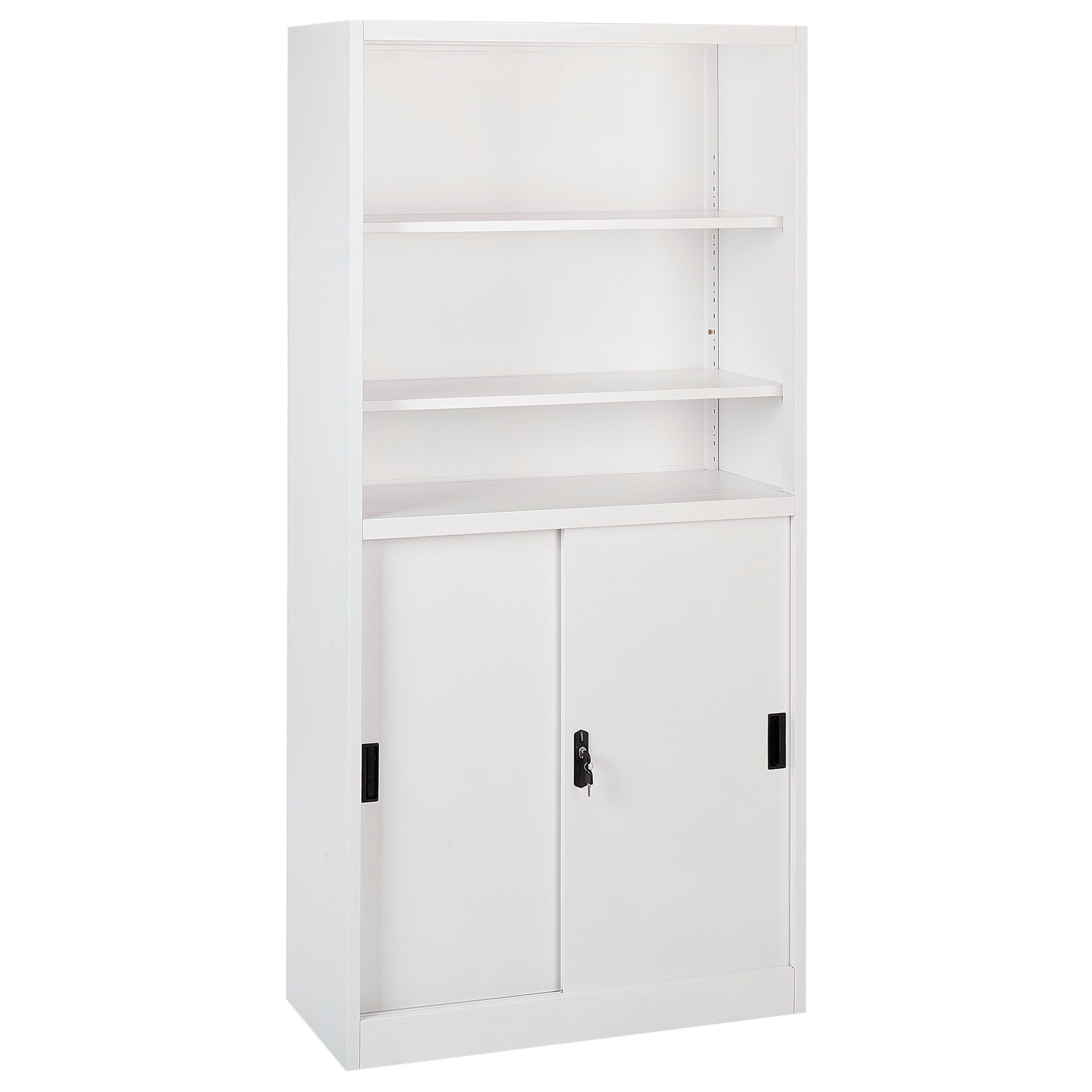 Säilytysyksikkö MUSCOVITE metalli Valkoinen