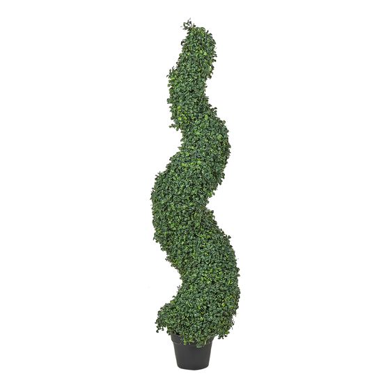 Tekokasvi BOXWOOD SPIRAL TREE 120 cm Vihreä