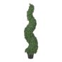 Tekokasvi BOXWOOD SPIRAL TREE 120 cm Vihreä
