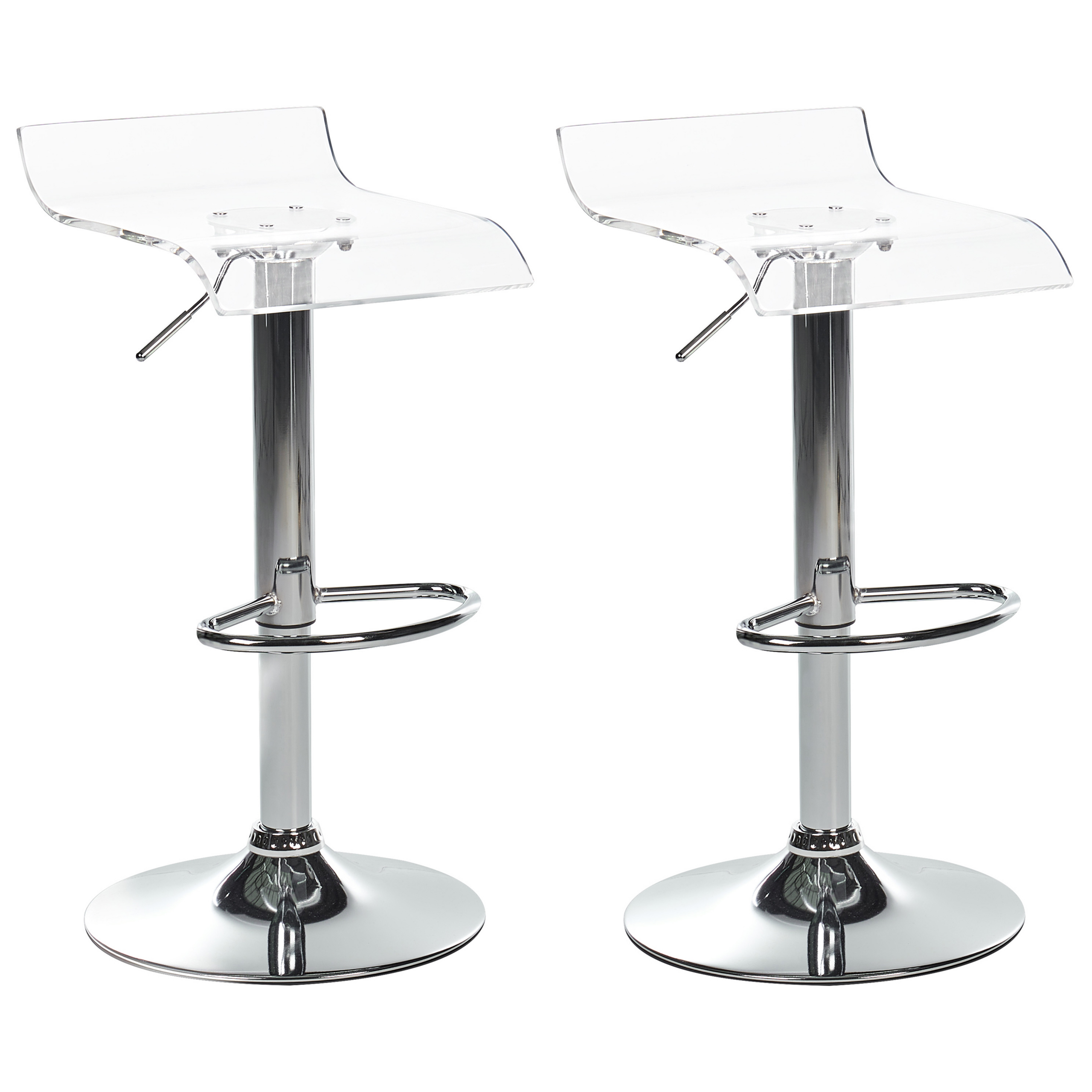 Baarituolisetti 2 kpl NEUM pyörivä Kirkas