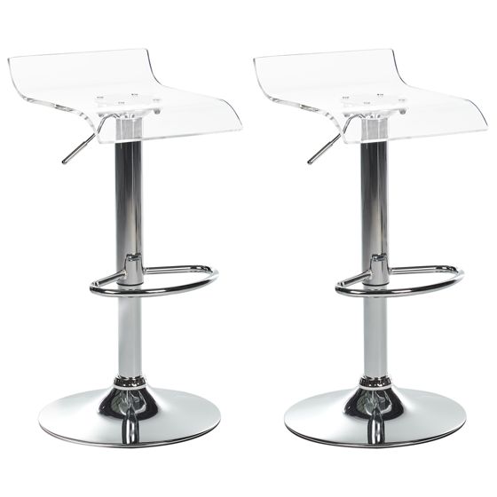 Baarituolisetti 2 kpl NEUM pyörivä Kirkas