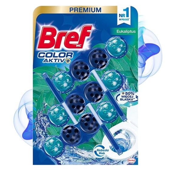 Bref Aktiv+ eucalyptus wc-ripustin 3x50g