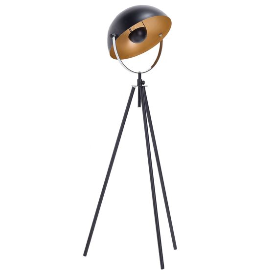 Lattiavalaisin THAMES metalli Musta