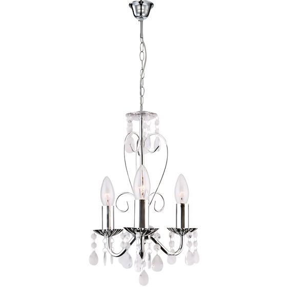 TOOLIGHT riippuvalaisin EBT011-3CP kromi, 125X75X25CM