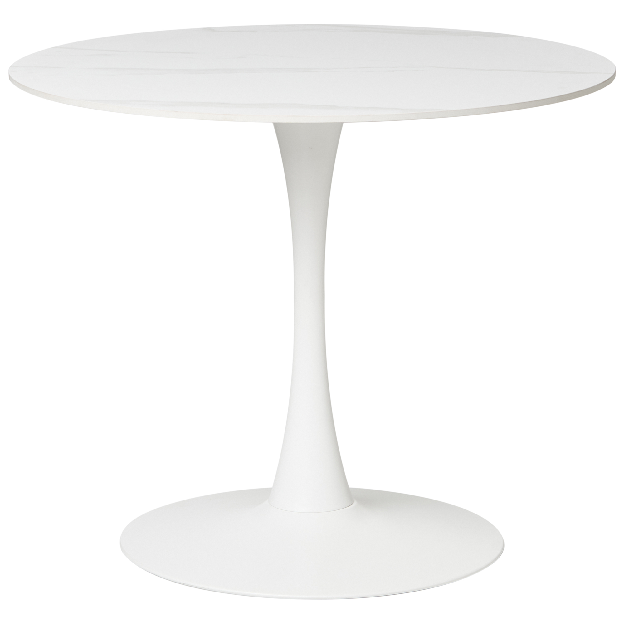 Ruokapöytä BOCA Valkoinen marmorikuvio 90 cm 90 cm keramiikka