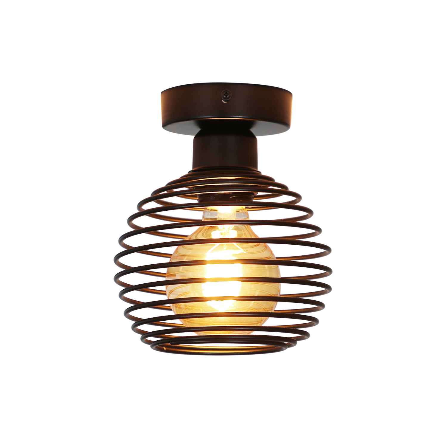 NETTLIFE LED-kattovalaisin,mustaa,metallia