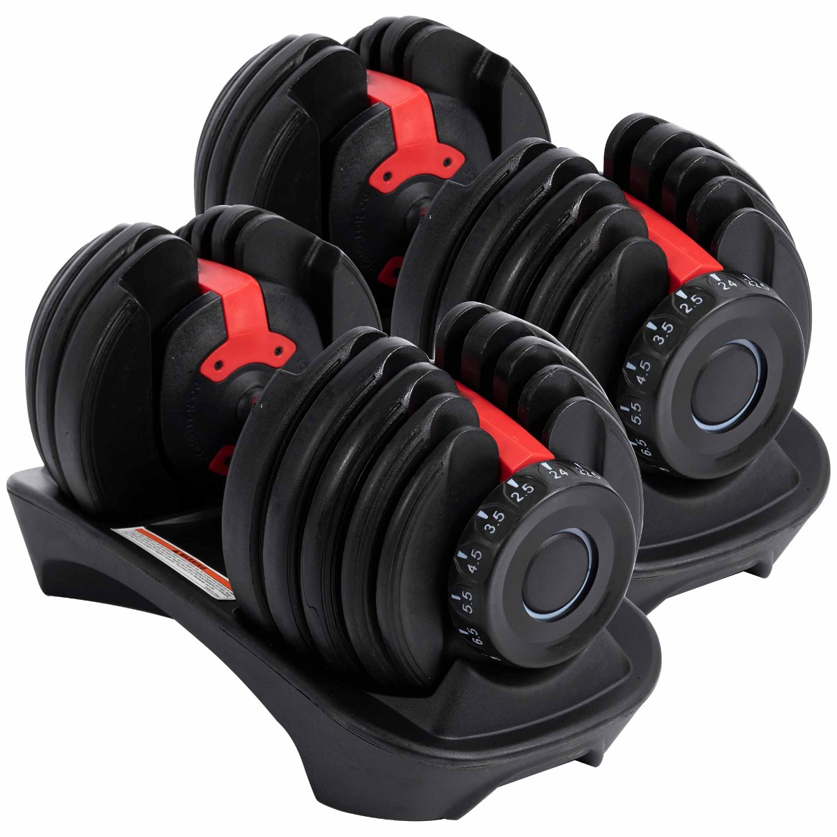 Core 2 x säädettävä käsipaino, 48kg