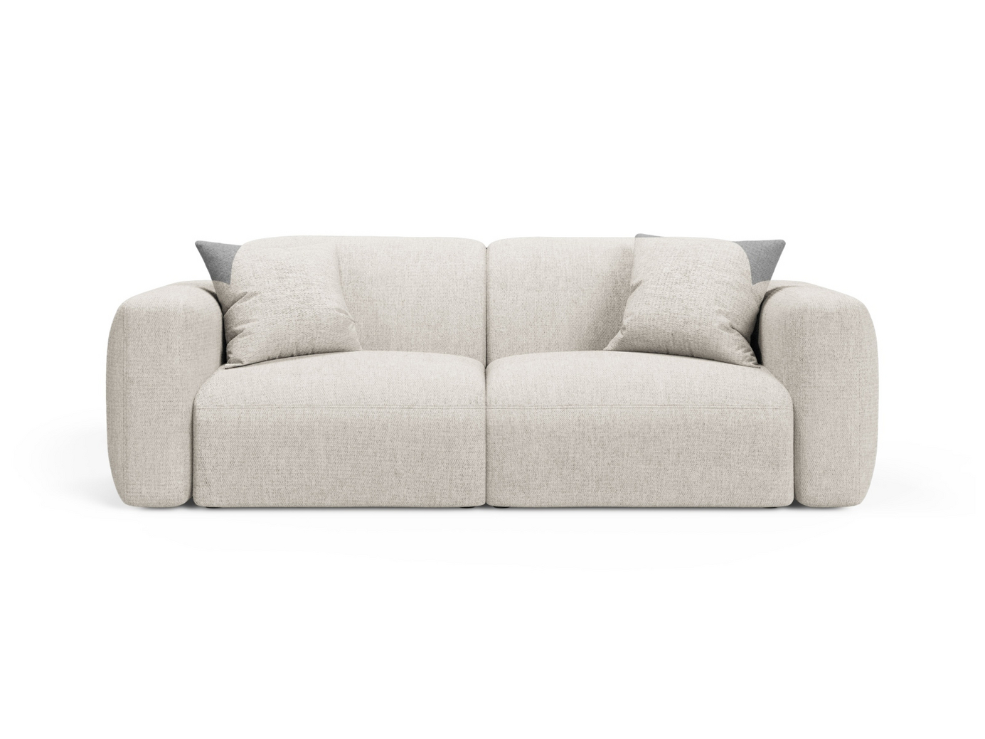Cosmopolitan Design moduulisohva, "Strino", 3-istuttava, 220 × 98 × 78 cm, Sorella, mustat muovijalat