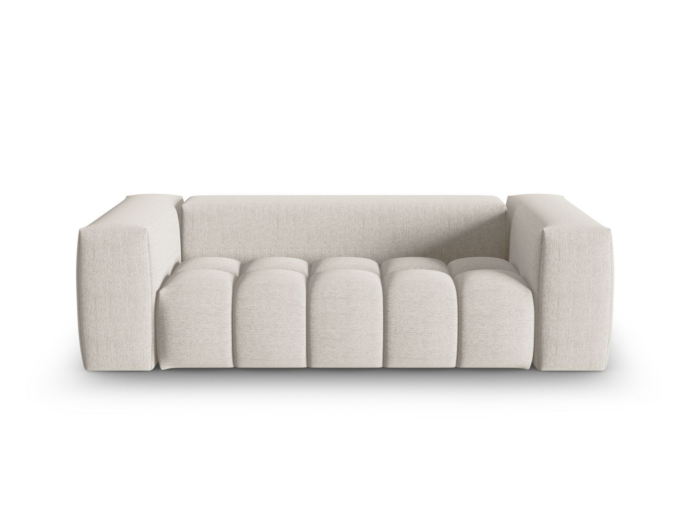 Cosmopolitan Design moduulisohva, "Verona", 3-istuttava, 200 × 85 × 70 cm, Sorella, mustat muovijalat