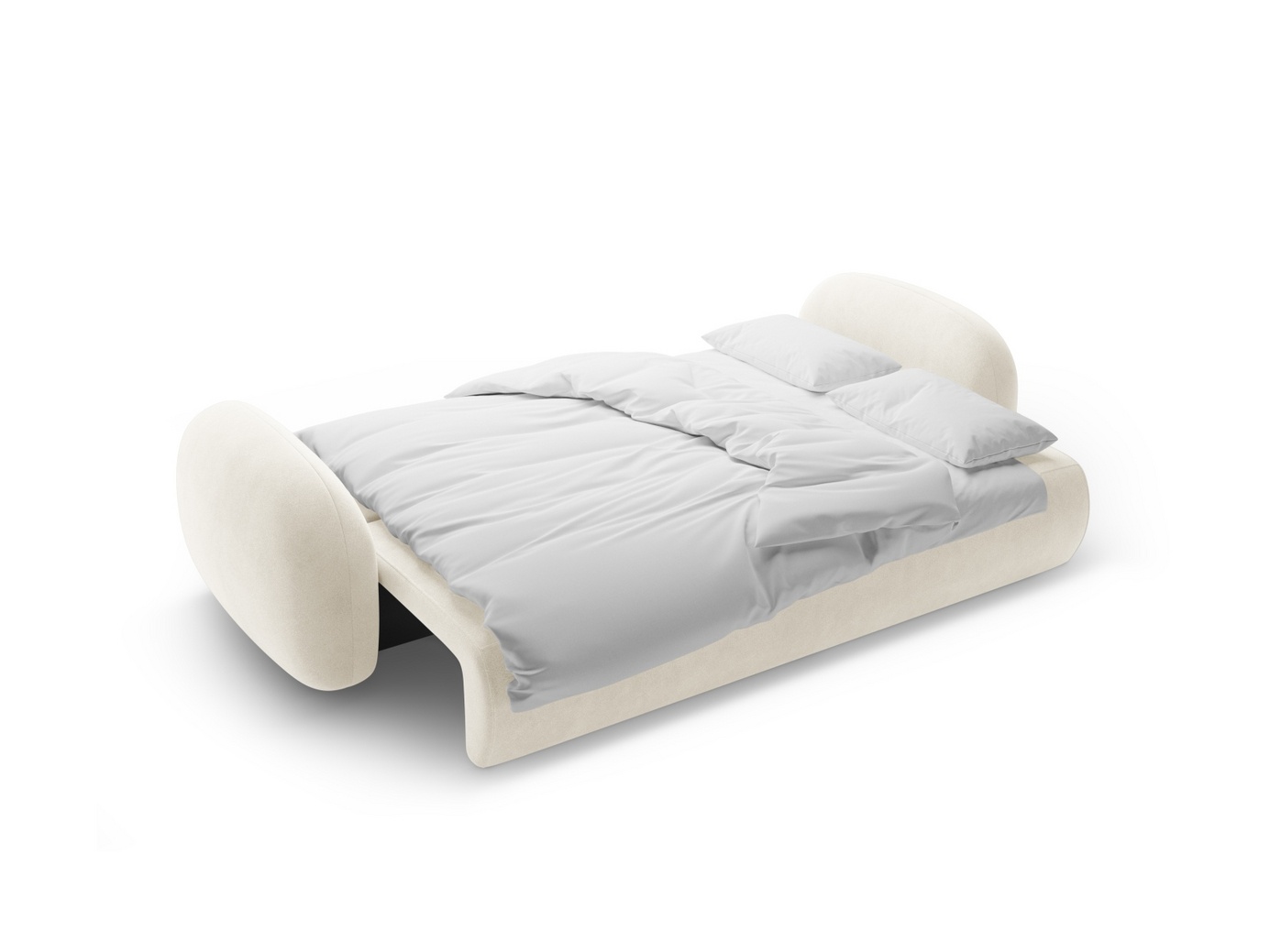 Seinäpeili CHANU 44 cm 104 cm Vaaleanruskea