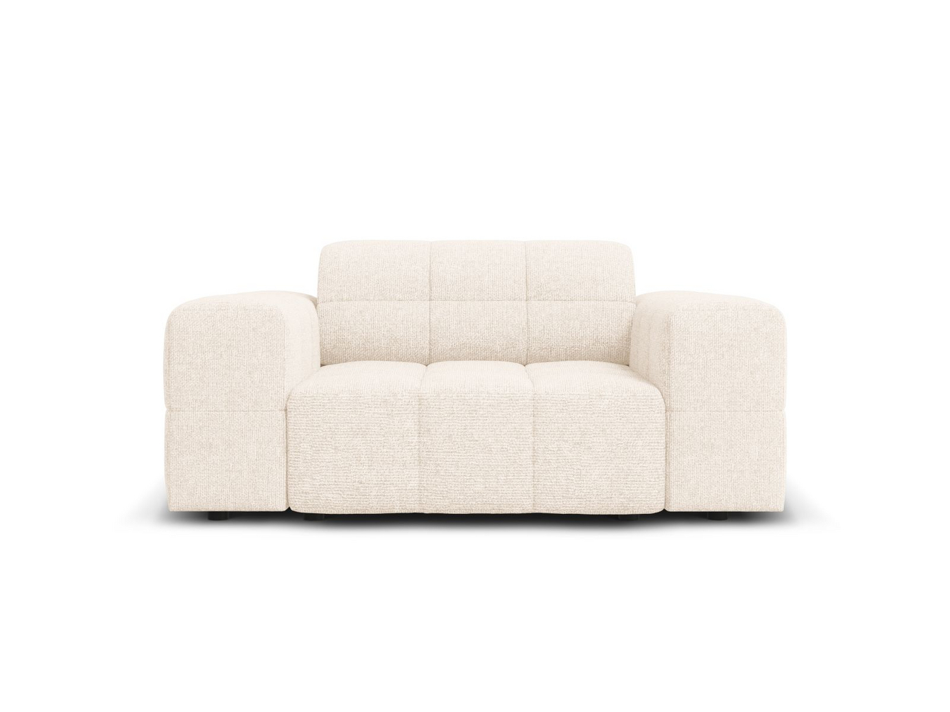 Cosmopolitan Design nojatuoli, Chicago, 1-istuttava, 132 × 102 × 78 cm, Haga, mustat muovijalat