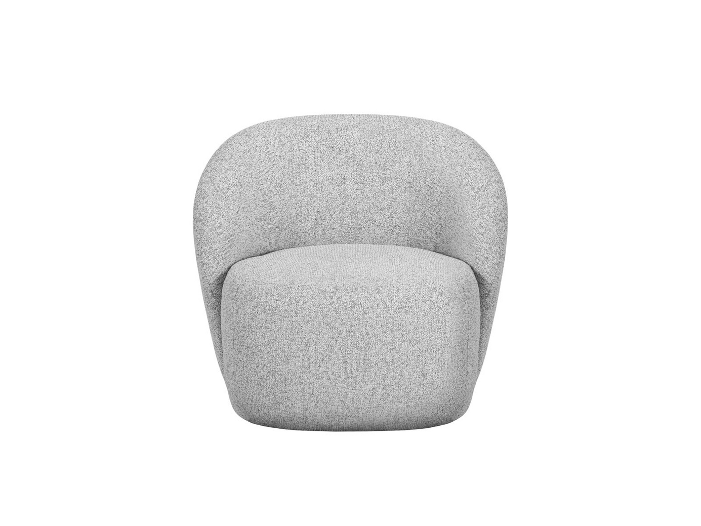 Cosmopolitan Design nojatuoli, Bari, 1-istuttava, 86 × 72 × 80 cm, Puente, mustat muovijalat