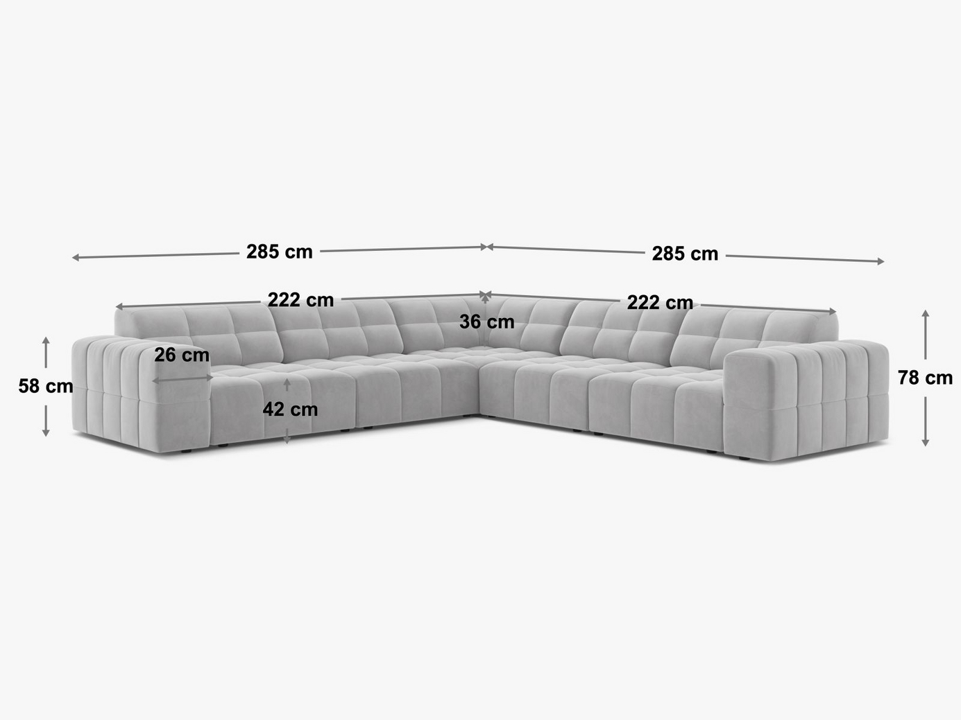 Kylpyhuoneen LED-peili BEZIERS 60 cm 78 cm Hopea