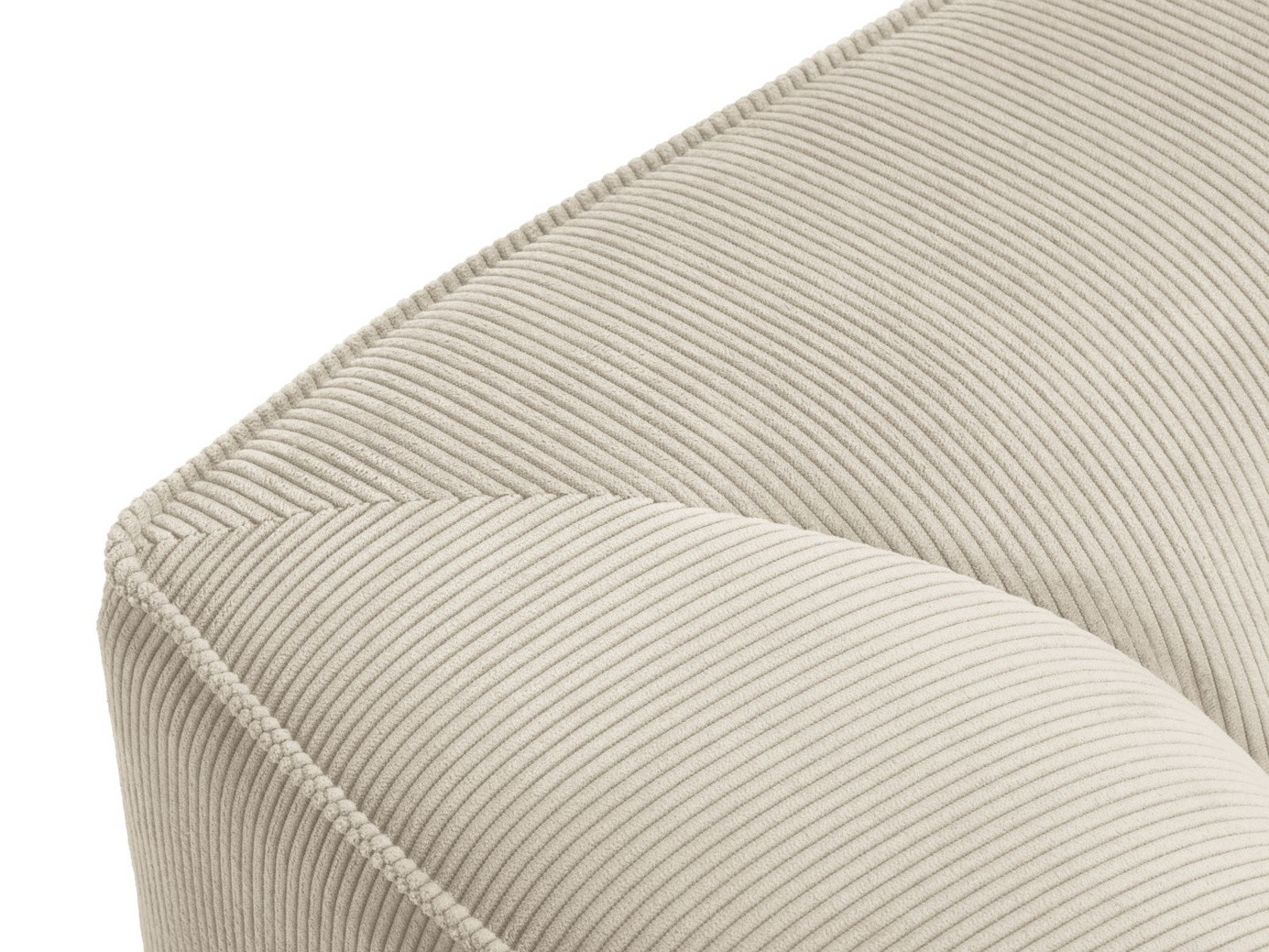 Cosmopolitan Design rahi, "Siena", 1-istuttava, 93 × 93 × 40 cm, Scala, mustat muovijalat