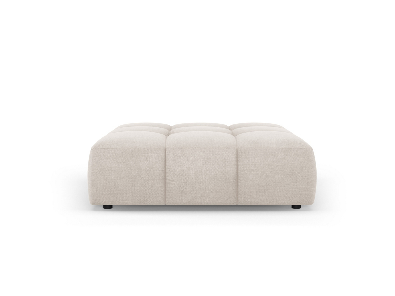 Cosmopolitan Design rahi, "Moritz", 1-istuttava, 96 × 96 × 38 cm, Rebel, mustat muovijalat