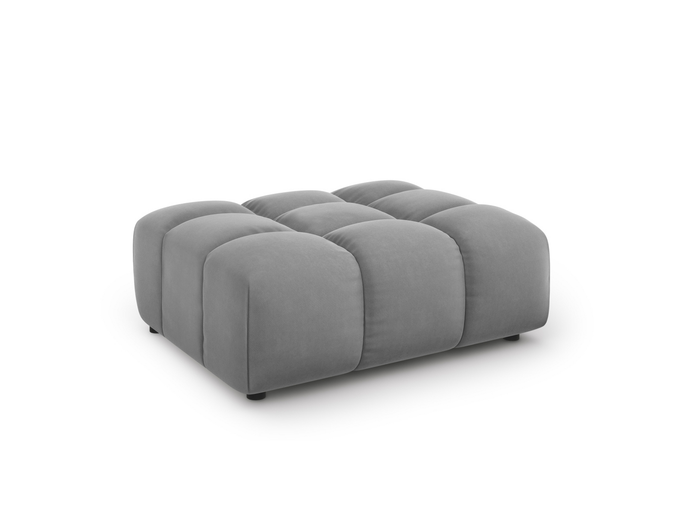 Cosmopolitan Design samettirahi, "Sky", 1-istuttava, 102 × 80 × 43 cm, Casino, mustat muovijalat