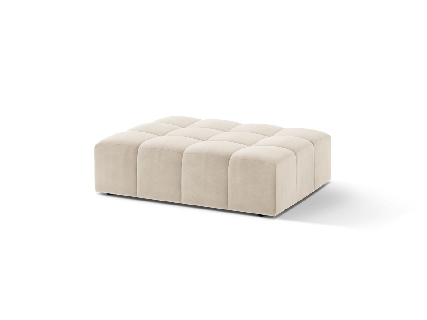 Cosmopolitan Design samettirahi, "Chicago", 1-istuttava, 102 × 84 × 42 cm, Bluvel, mustat muovijalat