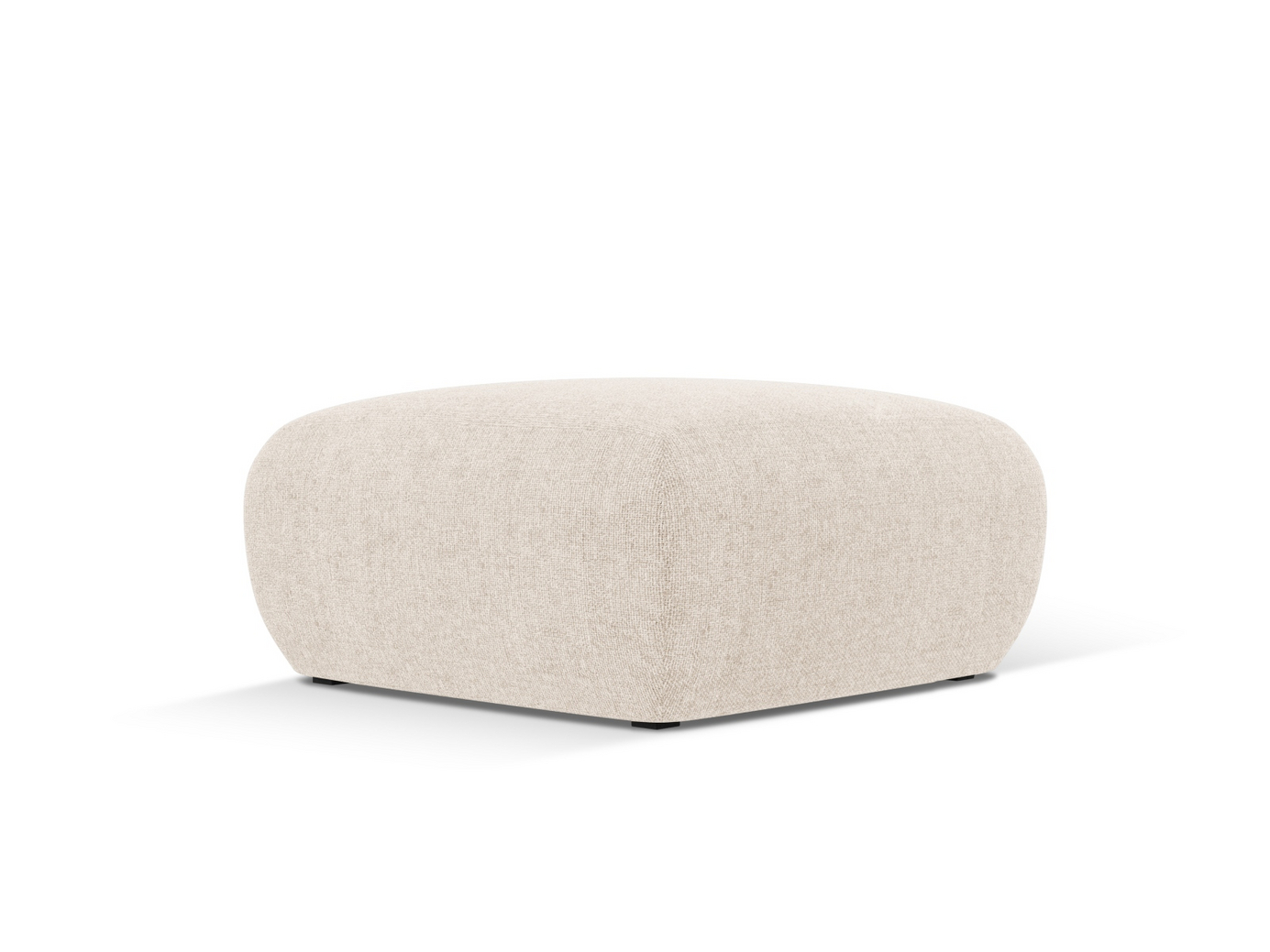 Cosmopolitan Design rahi, "Nolio", 1-istuttava, 75 × 75 × 36 cm, Haga, mustat muovijalat