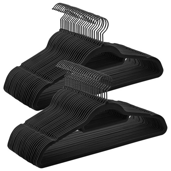 Songmics samettiset vaateripustimet, 50 kpl, CRF021