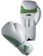 Adidas Box-Fit Nyrkkeilyhanskat, valkoinen / vihreä