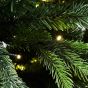 Joulukuusi PE/PVC -sekoite, LED-valoilla (3 kokoa)