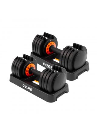 Core 2x Säädettävä käsipaino, 50kg