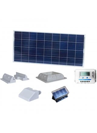 Brightsolar Aurinkopaneeli 160W, setti matkailuajoneuvoon