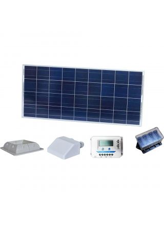 Brightsolar Aurinkopaneeli 90W, setti matkailuajoneuvoon