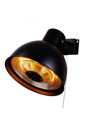 Fornorth terassilämmitin Wall Heater Deluxe 2000W, musta
