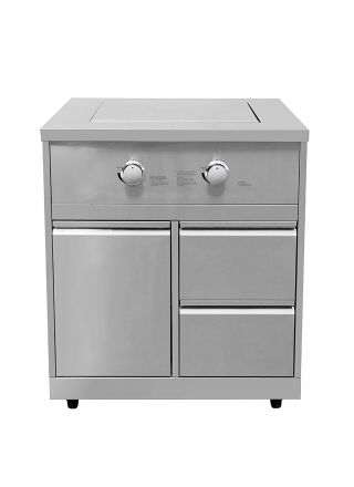 Inox Range Ulkokeittiö - moduuli sivupolttimella