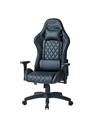 Kuura Gaming pelituoli RGB, musta