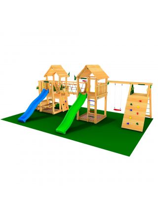 Jungle Gym Leikkikeskus Leikkiuniversumi 9, sis. kaksi liukumäkeä