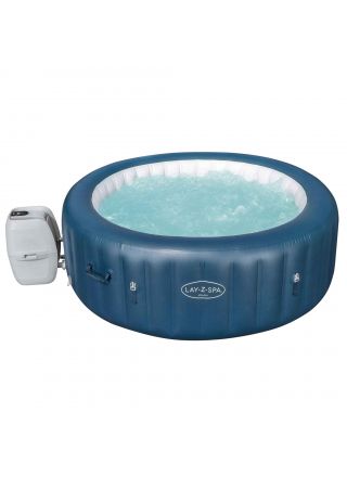 Bestway Ilmatäytteinen poreallas Lay-Z-Spa Milan AirJet Plus, 4-6 hlöä, sininen