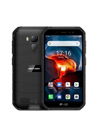 Ulefone Iskunkestävä puhelin Armor X7 Pro, musta