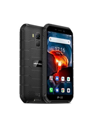 Ulefone Iskunkestävä puhelin Armor X7 Pro, musta