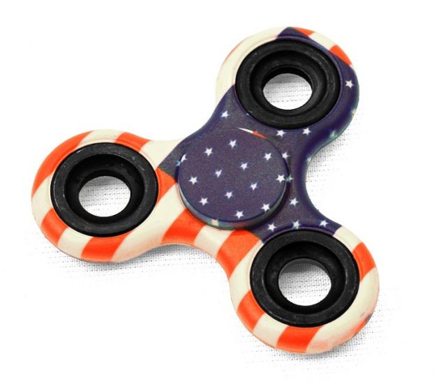 Fidget Spinner Sormihyrrä, Stars & Stripes