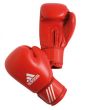 Adidas Aiba nyrkkeilyhanskat, punainen