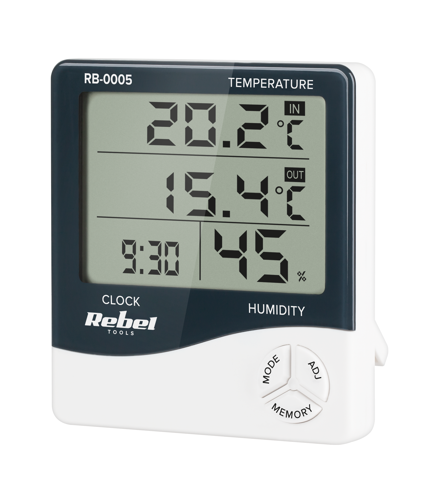 Rebel Langaton sääasema, lämpömittari, kello