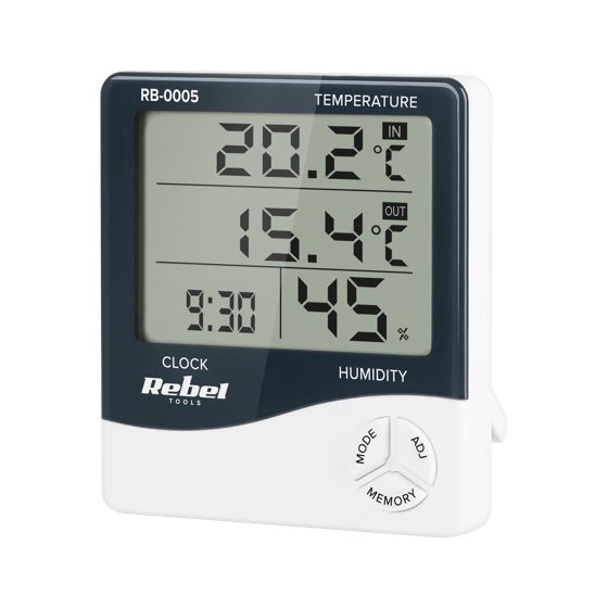 Rebel Langaton sääasema, lämpömittari, kello