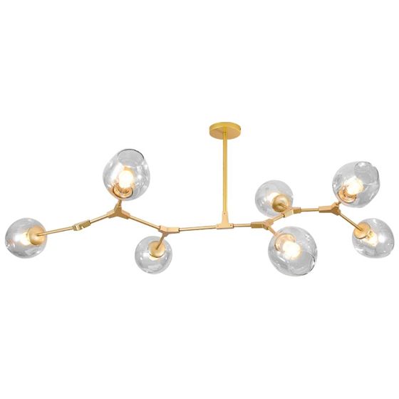 TOOLIGHT riippuva kattovalaisin APP507-7C kulta, 130x130x60cm