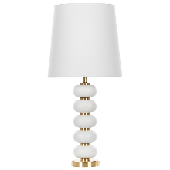 Pöytävalaisin FRIO metalli Valkoinen