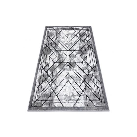 Matto moderni COZY Tico, geometrinen - harmaa 140x190 cm