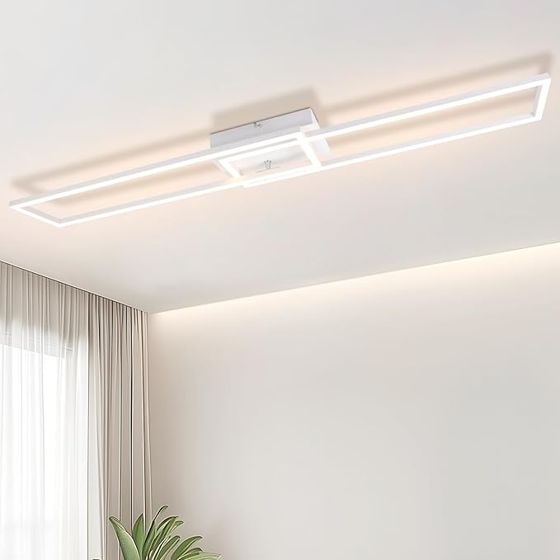 NETTLIFE LED - kattovalaisin, valkoinen, moderni, runko, 32W, 3000K