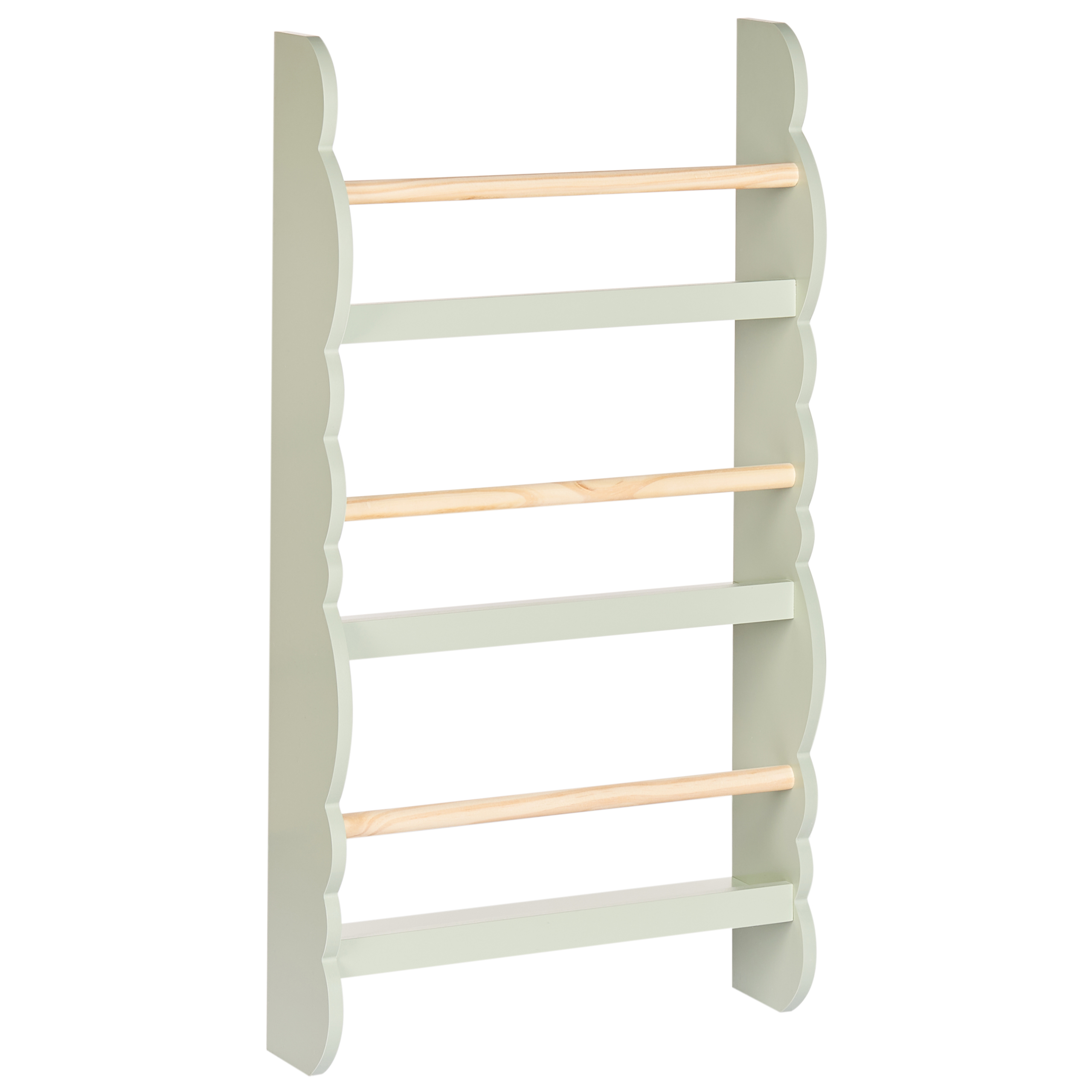 Seinähylly RIGOLET 80 cm Vaaleanvihreä